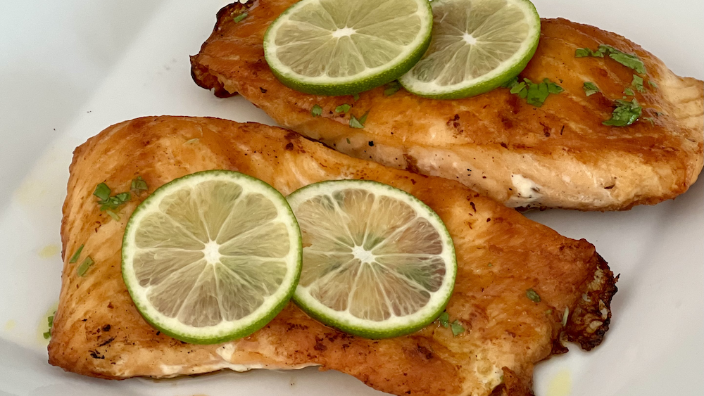 Image of Cilantro Lime Grilled Salmon