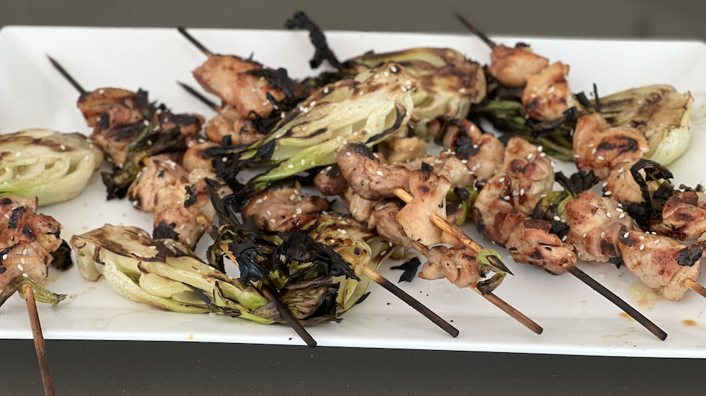 Image of Asian Grilled Chicken Kebabs