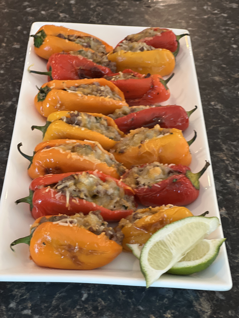 Stuffed Mini Bell Peppers