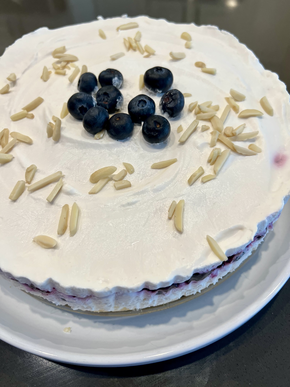 Blueberry Cream Dessert