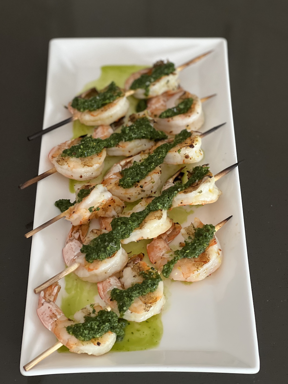 Chimichurri Shrimp Kebabs