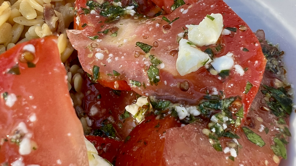 Fresh Herbed Tomato Salad