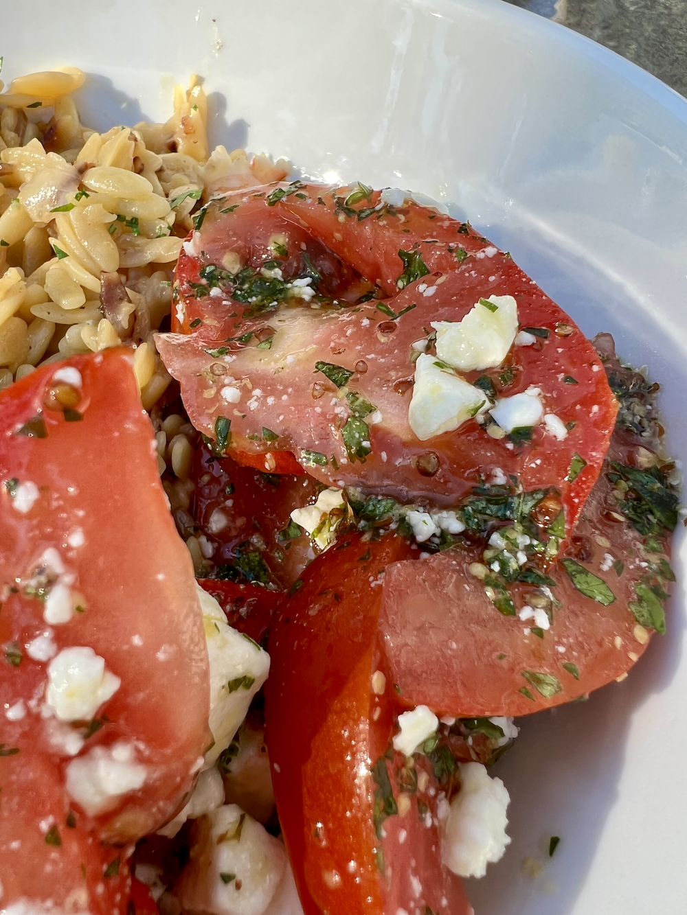 Fresh Herbed Tomato Salad