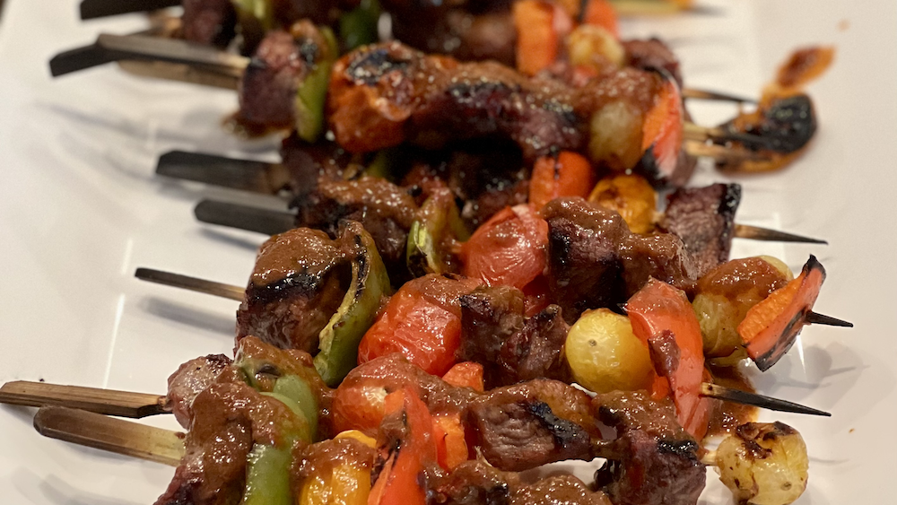 Beef Tomato Harissa Kebab