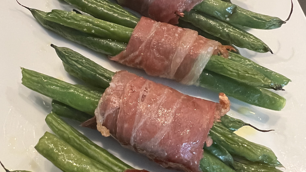 Image of Prosciutto Wrapped Green Beans