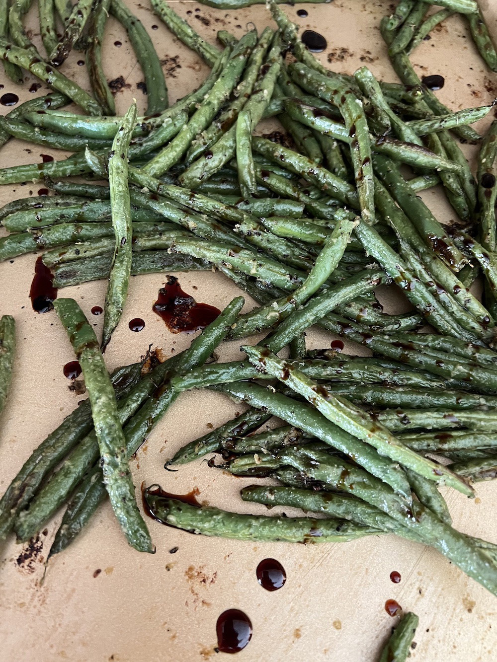 Crispy Parmesan Green Beans