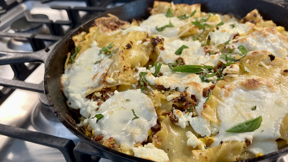 Summer Skillet Lasagna