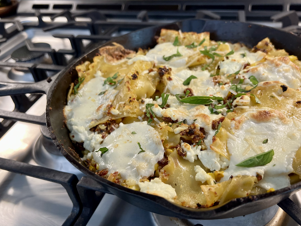 Summer Skillet Lasagna