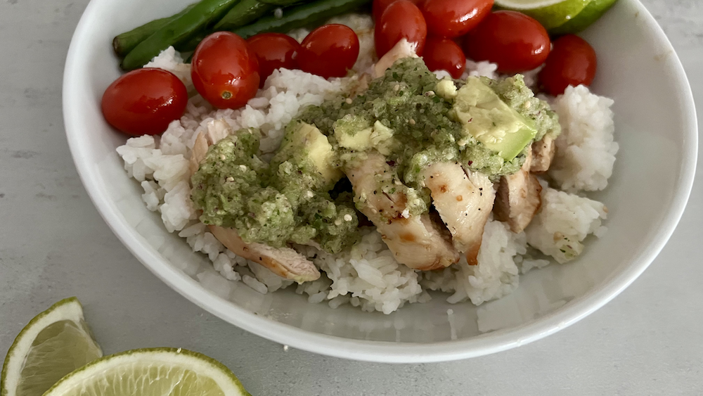 Image of Roasted Chicken with Salsa Verde