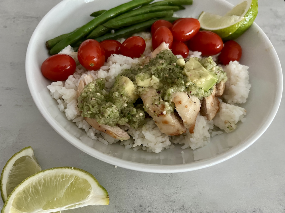 Roasted Chicken with Salsa Verde