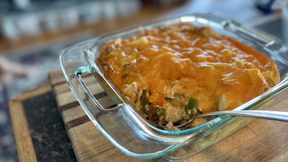 Egg and Potato Breakfast Casserole