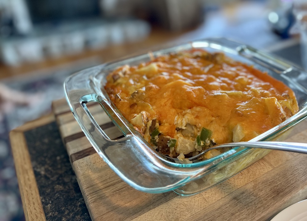 Egg and Potato Breakfast Casserole