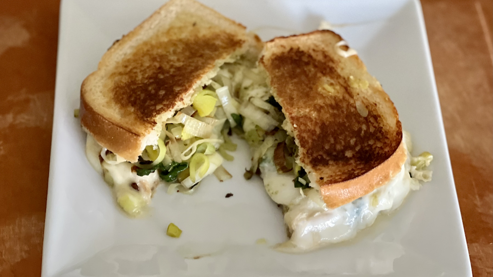 Image of Green Grilled Cheese
