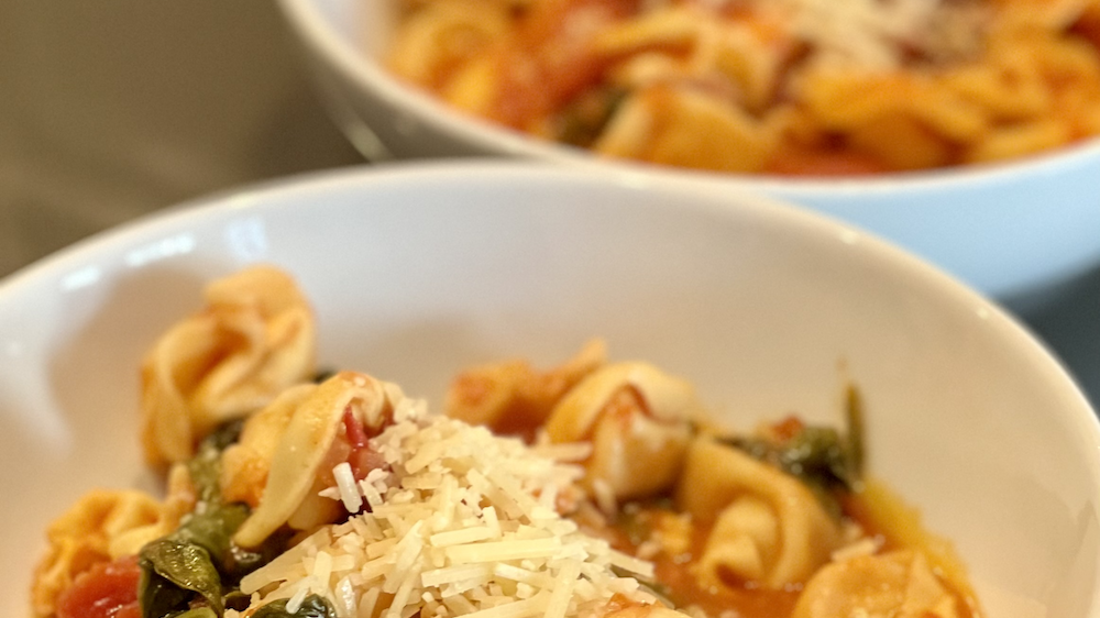 Spinach Tortellini Soup
