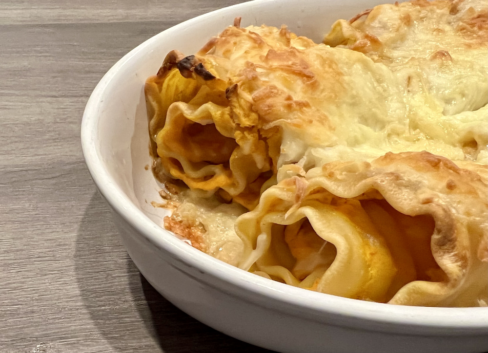 Pumpkin Lasagna Roll Ups