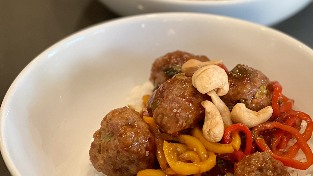 Kung Pao Meatballs