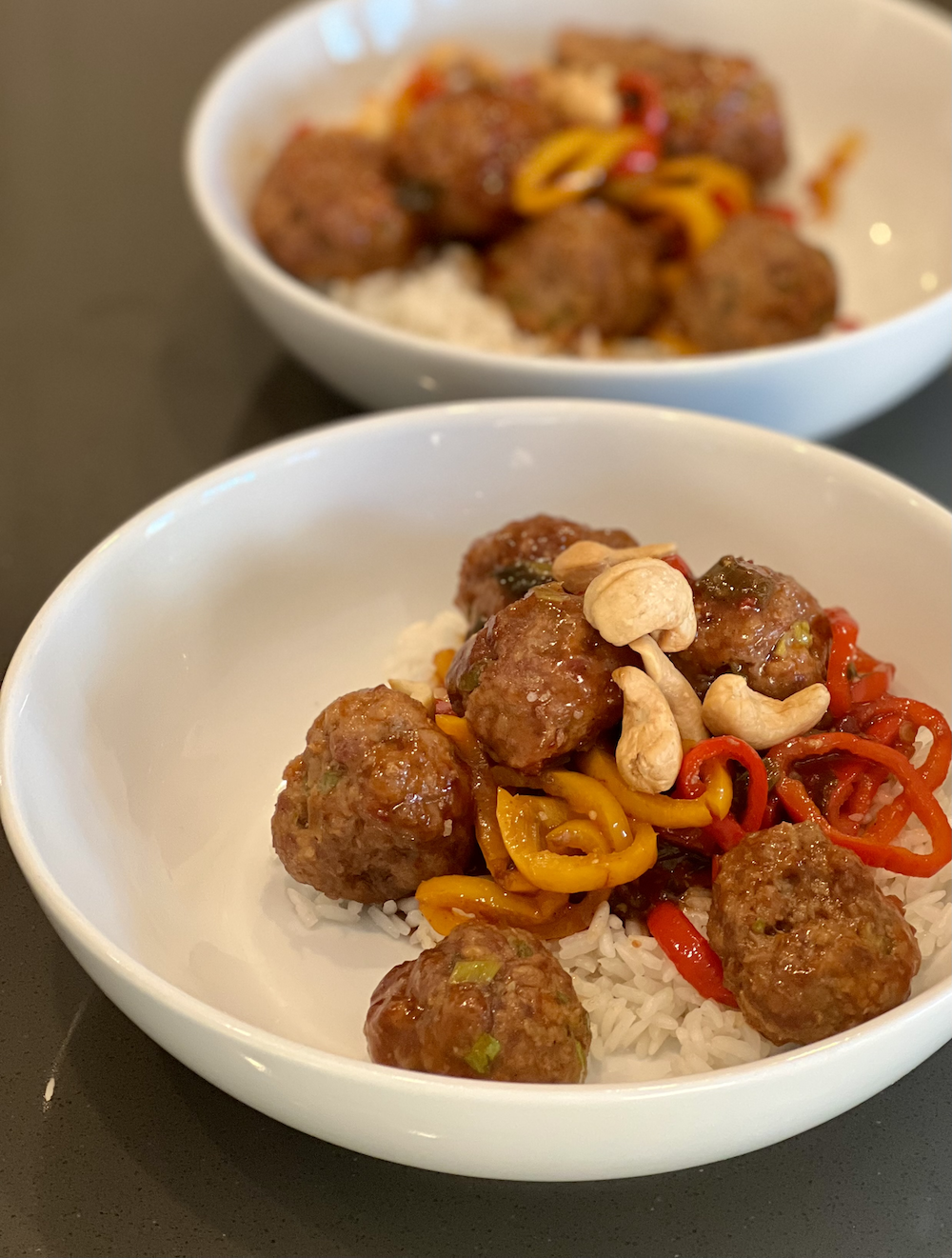 Kung Pao Meatballs