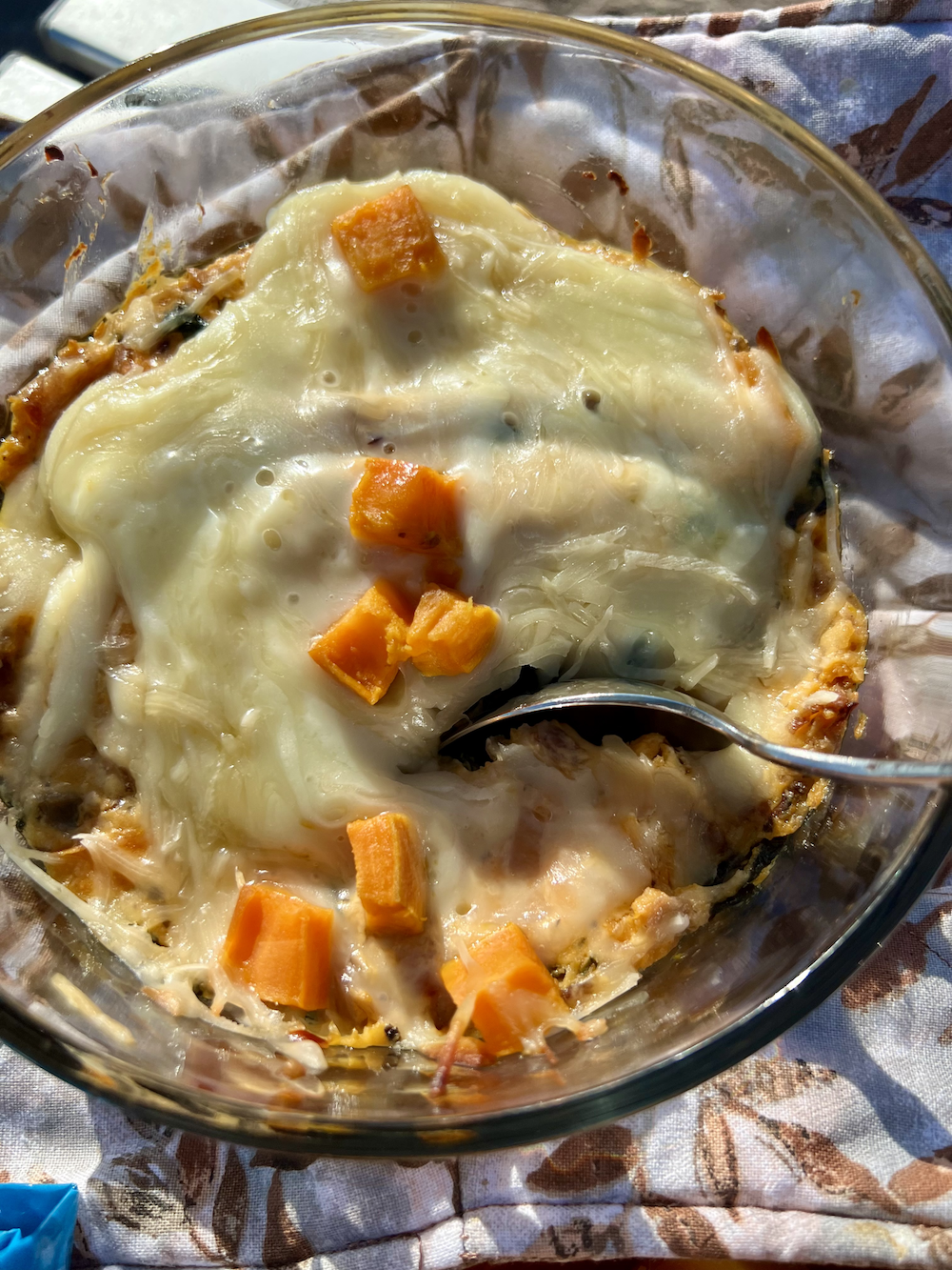 Roasted Butternut Squash Spinach Dip