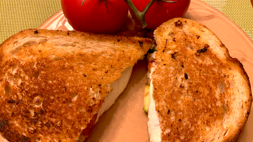 Zucchini Tomato Melt