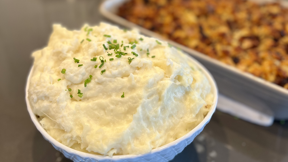 Manchego Whipped Potatoes