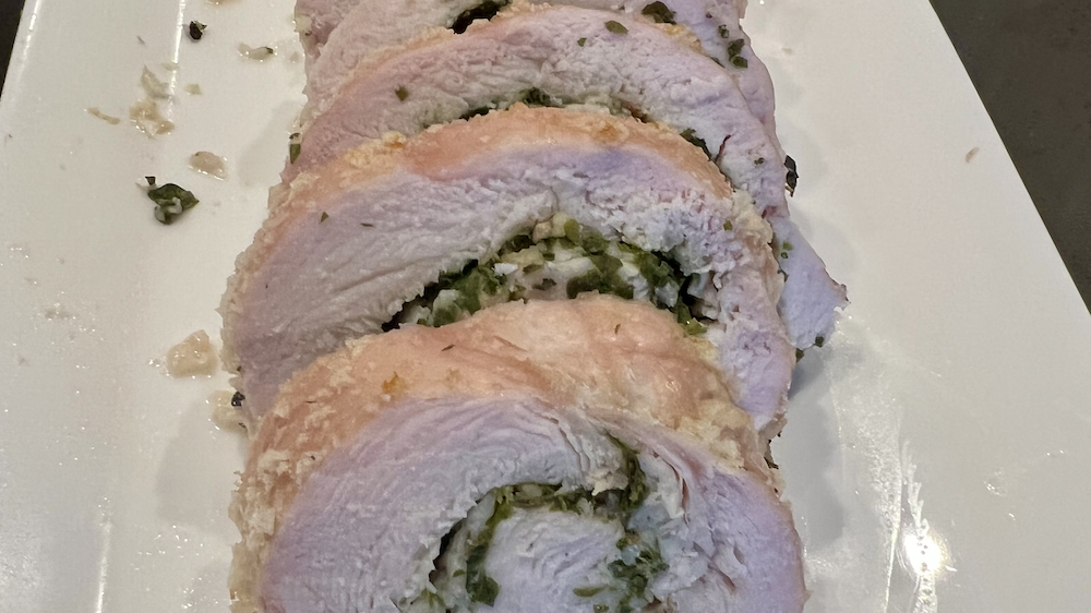 Herbed Turkey Roulade