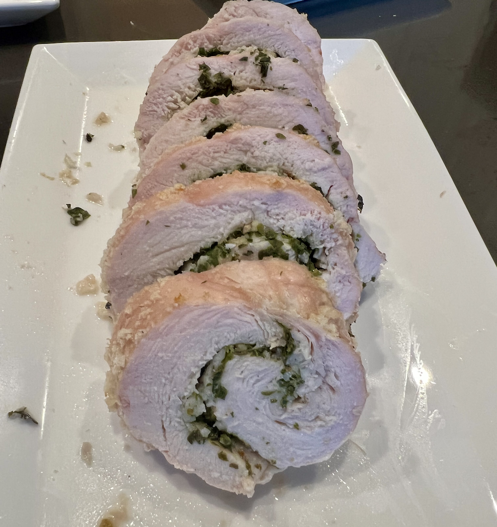 Herbed Turkey Roulade