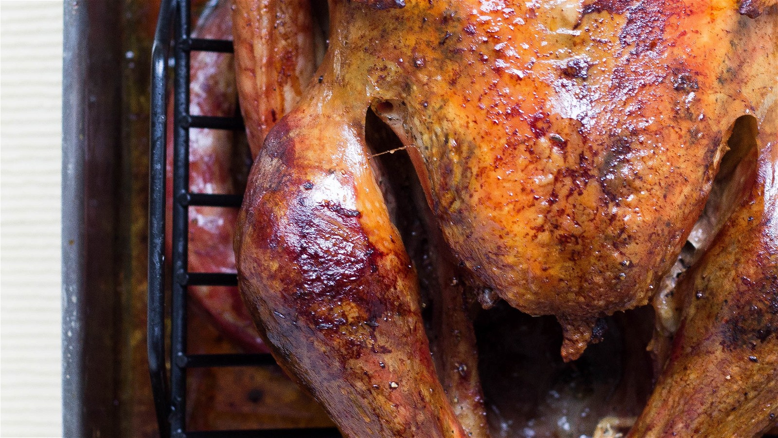 Roasted Turkey With Tangy Honey Glaze