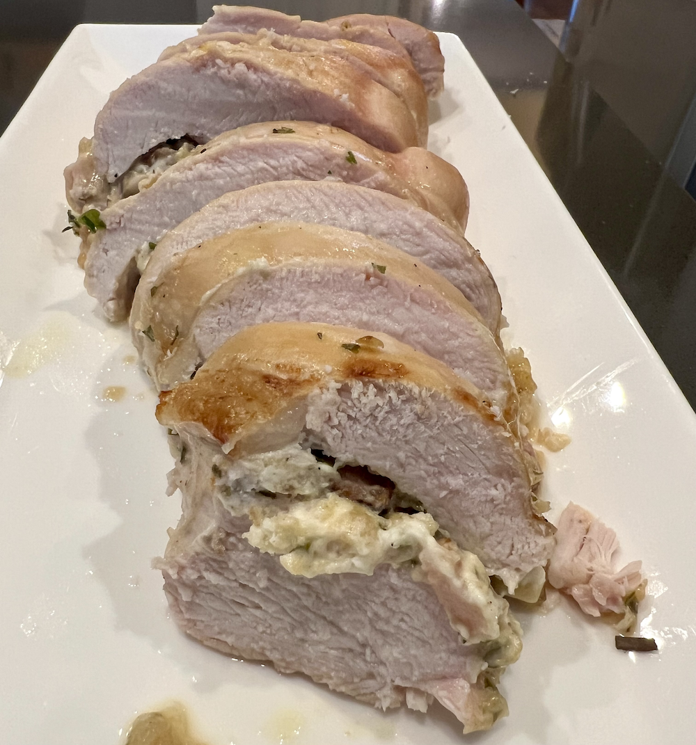 Gouda Stuffed Turkey Breast