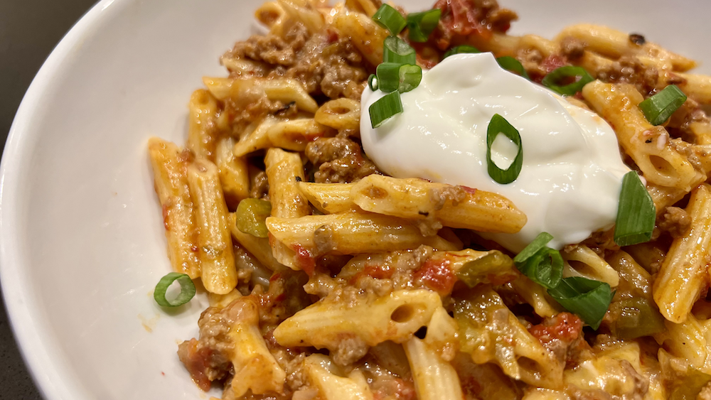 Chili Cheese Pasta