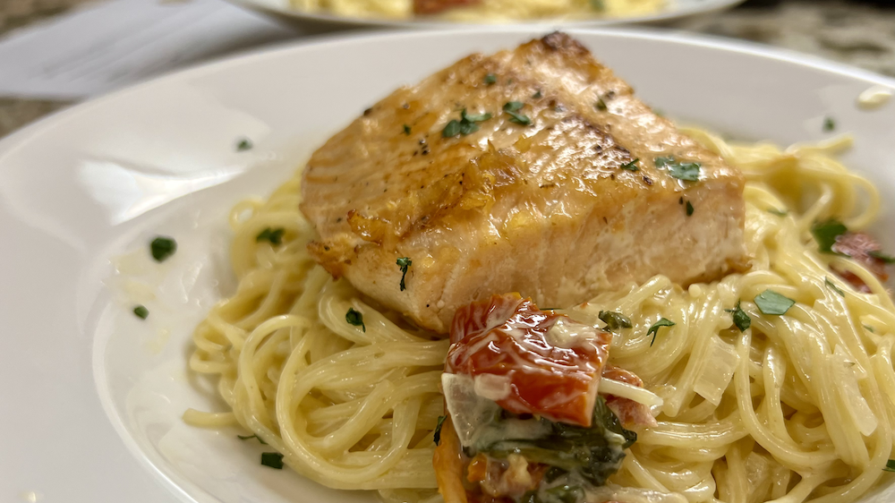 Image of Tuscan Salmon Pasta