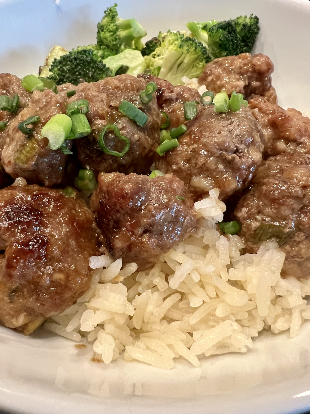 General Tso Meatballs