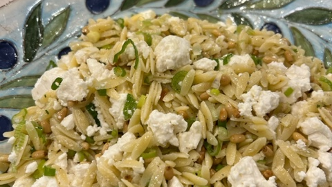 Greek Orzo Salad