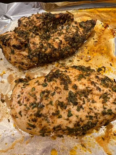 Oven Roasted Chicken Souvlaki