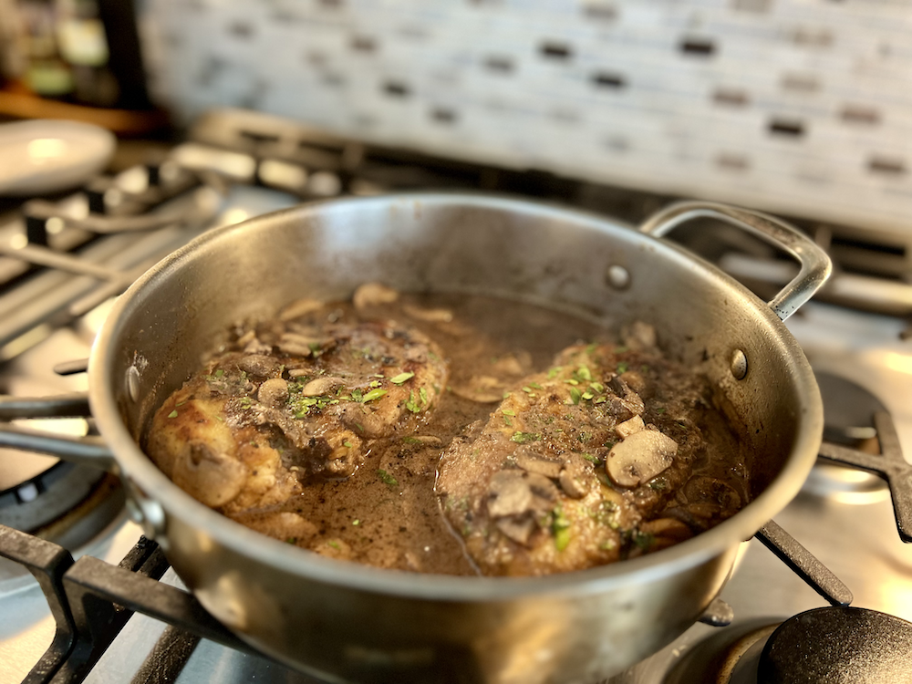 Creamy Chicken Marsala