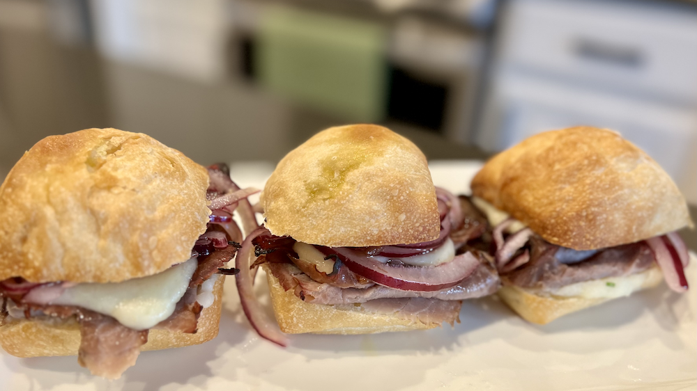 Roast Beef and Potato Sliders