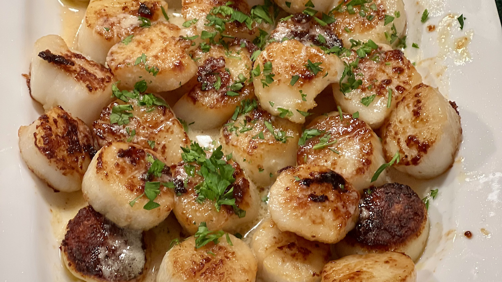 Image of Scallops in Lemon Wine Sauce