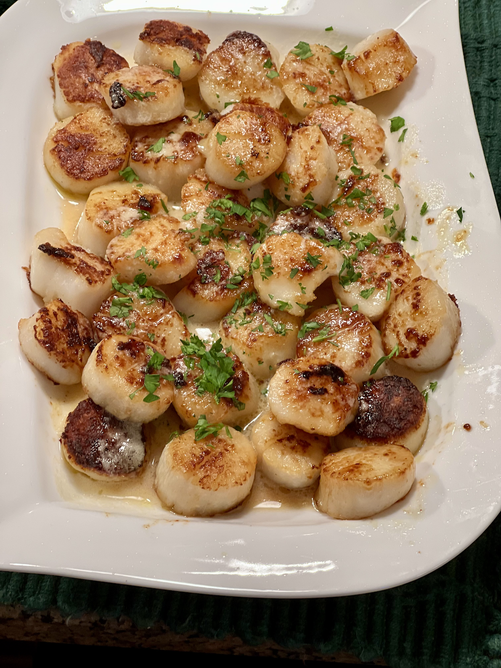 Scallops in Lemon Wine Sauce