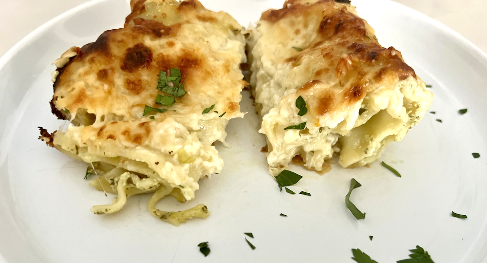 Florentine Lasagna Roll Ups