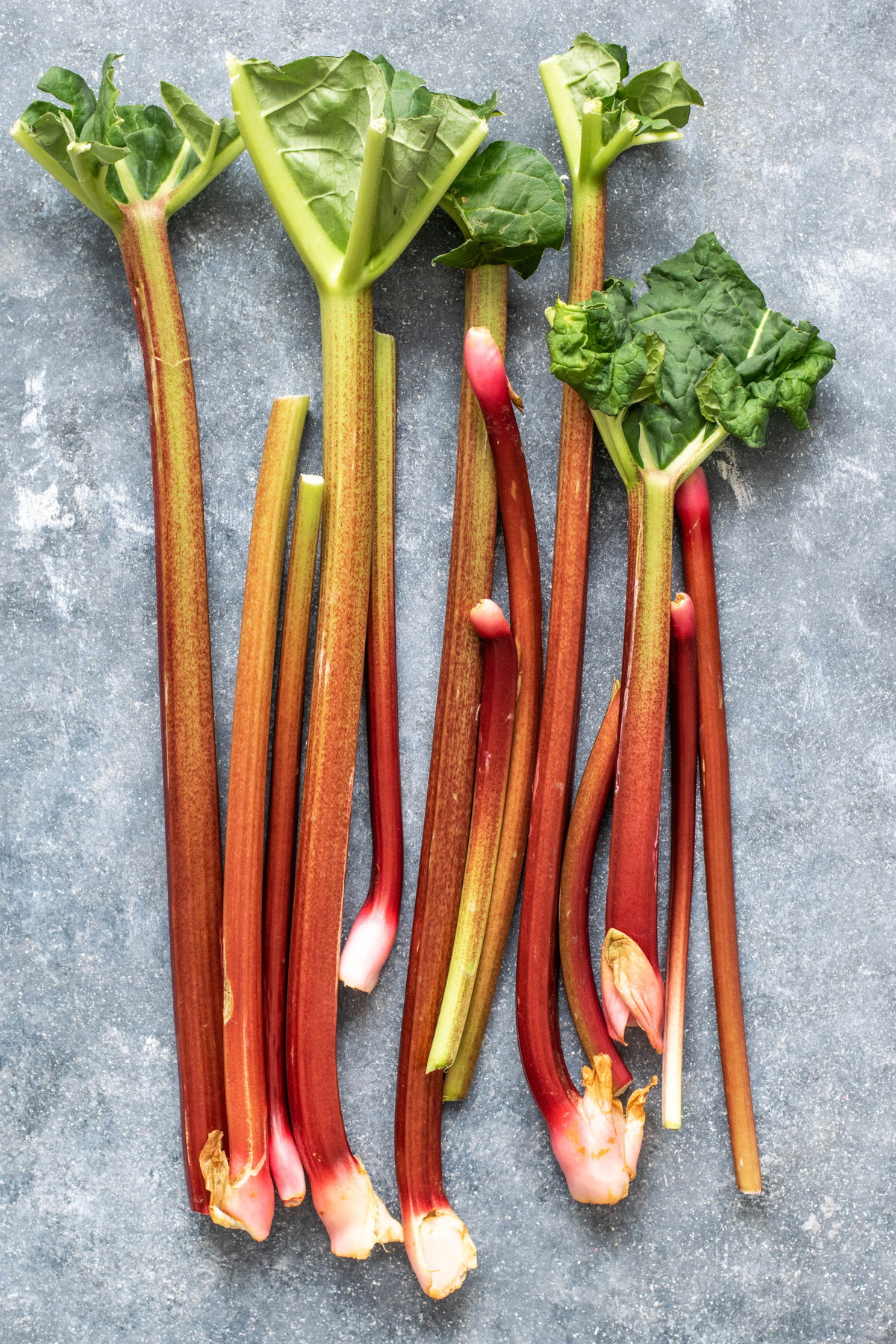 Upside Down Rhubarb Cake