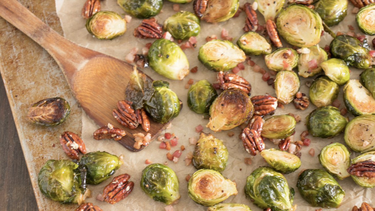 Image of Brussels Sprouts and Pancetta with Walnuts
