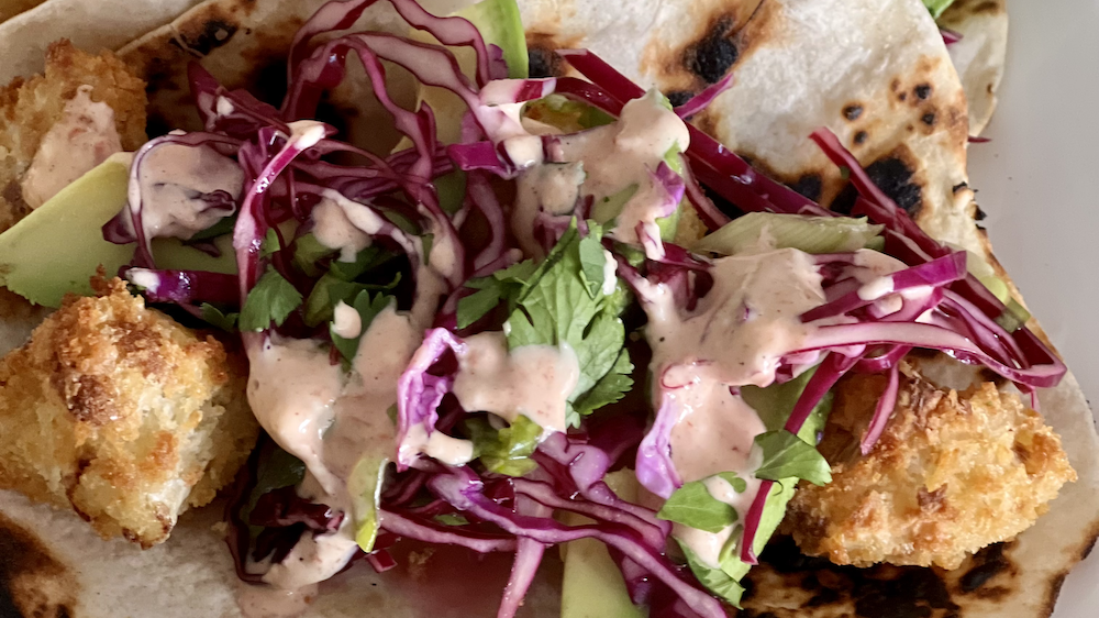 Image of Air Fryer Cauliflower Tacos