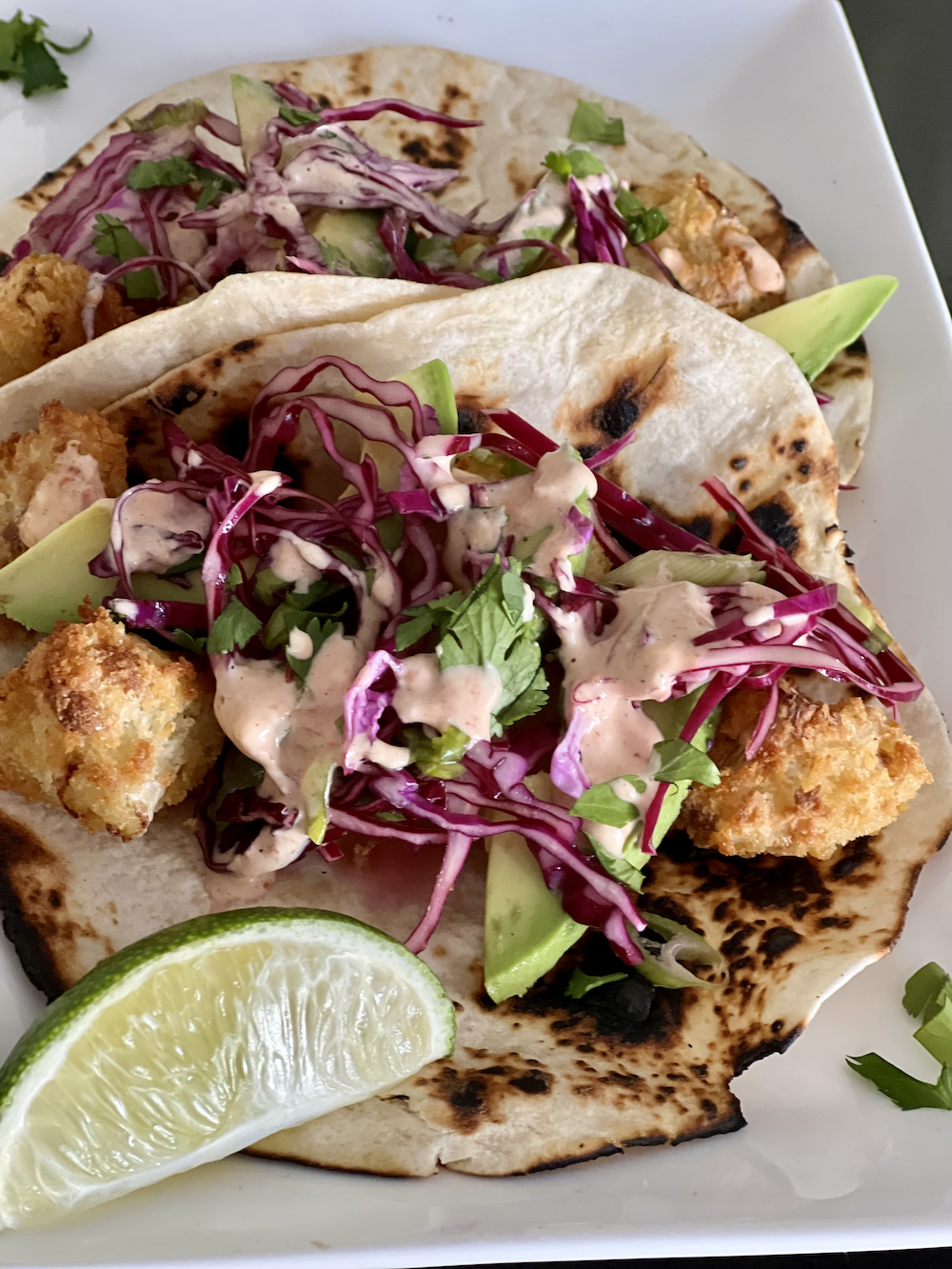 Air Fryer Cauliflower Tacos