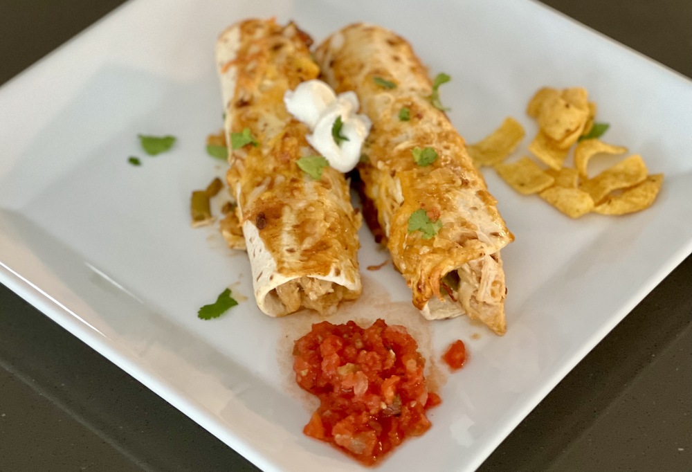Light Chicken Enchiladas