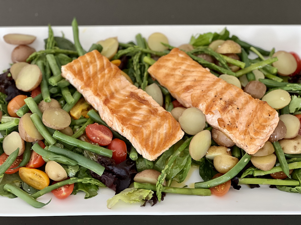 Salmon and Spud Salad