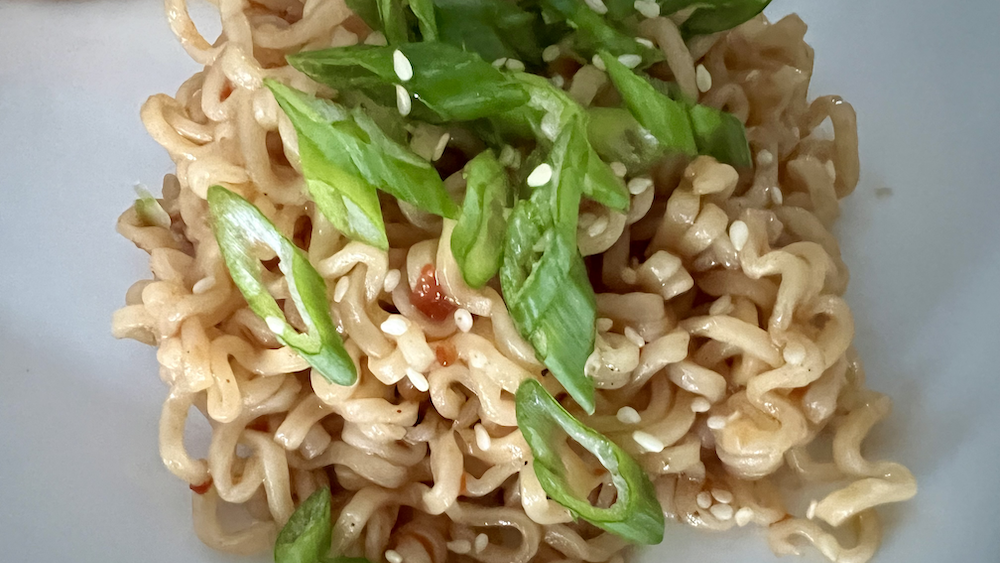 Sesame Ramen Noodles