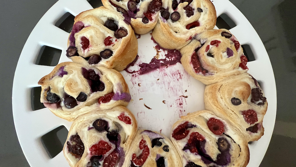 Image of Triple Berry Cream Cheese Ring