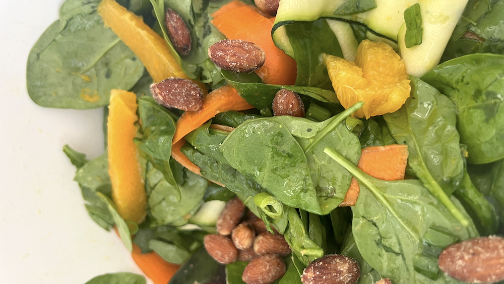 Ribbon Salad with Orange Vinaigrette