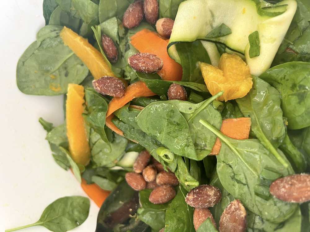 Ribbon Salad with Orange Vinaigrette