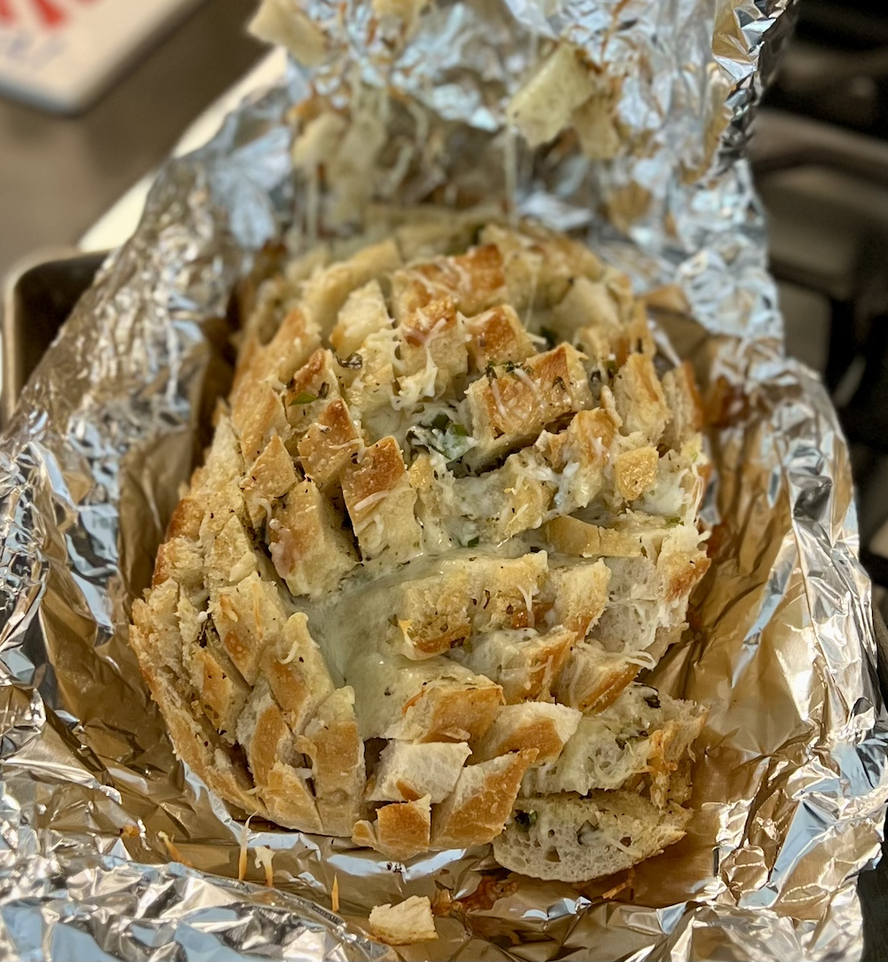 Cheesy Garlic Pull Apart Bread