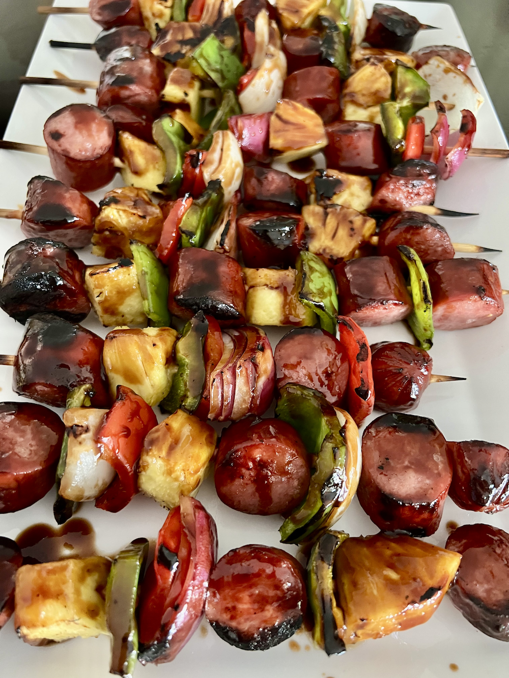 Smoked Sausage Skewers